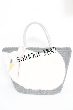 画像1: MILK / Swan Basket  ブラック Y-25-12-22-032-ML-BG-SZ-ZS