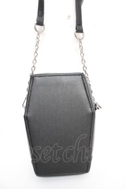 画像2: NOEMIE / 棺桶キルティングショルダーバッグ  黒 Y-25-12-22-039-LO-BG-SZ-ZY