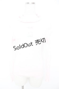 画像1: MILK / トリプルリボントップス  ベビーピンク Y-25-12-23-067-ML-TO-SZ-ZI