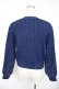画像2: F i.n.t / モノグラムロゴ刺繍ケーブルニットカーディガン F ネイビー Y-25-12-23-074-CA-TO-SZ-ZY (2)