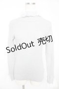 merry jenny / レースリブニット F グレー Y-25-12-23-076-LO-TO-SZ-ZI