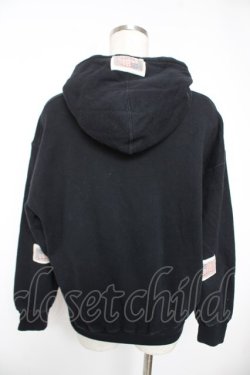 画像2: PINK HOUSE / フード付きワッペンブルゾン  黒 Y-25-12-23-077-LO-JA-SZ-ZY