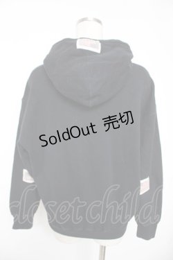 画像2: PINK HOUSE / フード付きワッペンブルゾン  黒 Y-25-12-23-077-LO-JA-SZ-ZY