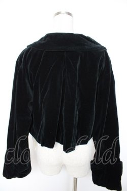 画像2: Jane Marple / 別珍ボレロジャケット M 黒 Y-25-12-23-080-JM-JA-SZ-ZY