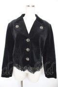 Jane Marple / 別珍ジャケット  黒 Y-25-12-23-084-JM-CO-SZ-ZY