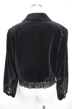 画像2: Jane Marple / 別珍ジャケット  黒 Y-25-12-23-084-JM-CO-SZ-ZY