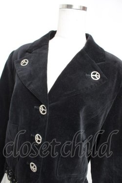 画像3: Jane Marple / 別珍ジャケット  黒 Y-25-12-23-084-JM-CO-SZ-ZY