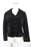 Emily Temple cute / 別珍ジャケット  黒 Y-25-12-23-085-ET-JA-SZ-ZY