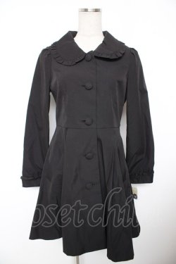 画像1: Secret Honey / バッスルスプリングコート 2 黒 Y-25-12-23-093-CA-JA-SZ-ZY