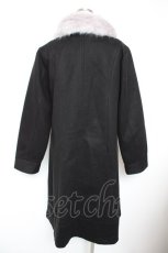 画像2: axes femme / 刺 入りコート  黒 Y-25-12-23-095-AX-CO-SZ-ZTC036 (2)