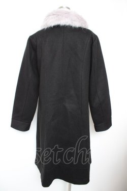 画像2: axes femme / 刺 入りコート  黒 Y-25-12-23-095-AX-CO-SZ-ZY