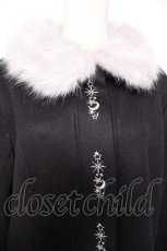 画像3: axes femme / 刺 入りコート  黒 Y-25-12-23-095-AX-CO-SZ-ZTC036 (3)