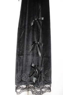 画像3: Hauls / お嬢ベロアセットアップ F 黒 Y-25-12-23-104-LO-OP-SZ-ZY