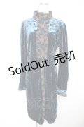 Hoshibako Works / ベルベットブラウスワンピース  ジェイブルー Y-25-12-23-106-LO-OP-SZ-ZT622