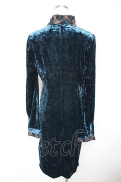 画像2: Hoshibako Works / ベルベットブラウスワンピース  ジェイブルー Y-25-12-23-106-LO-OP-SZ-ZY