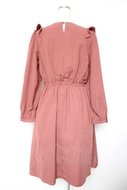 画像2: axes femme / フリルワンピース  ピンク Y-25-12-23-117-AX-OP-SZ-ZY