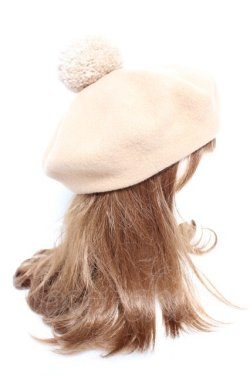 画像4: Jane Marple / HATポンポンベレー - ベージュ Y-25-12-23-011-JM-AC-SZ-ZY