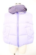 LAND by MILK BOY / LAND PUFFダウンベスト  ラベンダー Y-25-12-23-123-PU-CO-SZ-ZY