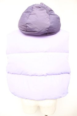 画像2: LAND by MILK BOY / LAND PUFFダウンベスト  ラベンダー Y-25-12-23-123-PU-CO-SZ-ZY