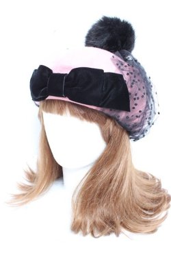 画像1: Angelic Pretty / Doll's Ribbonベレー   Y-25-12-23-012-AP-AC-AS-ZY