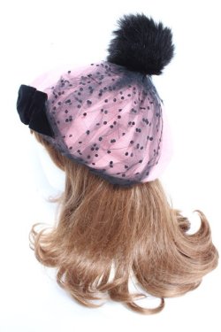 画像2: Angelic Pretty / Doll's Ribbonベレー   Y-25-12-23-012-AP-AC-AS-ZY