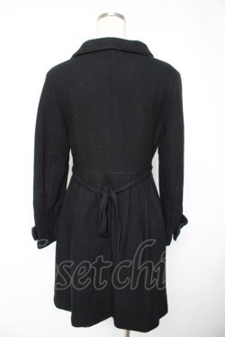 画像2: MILK / フレアコート  黒 Y-25-12-23-131-ML-CO-AS-ZY