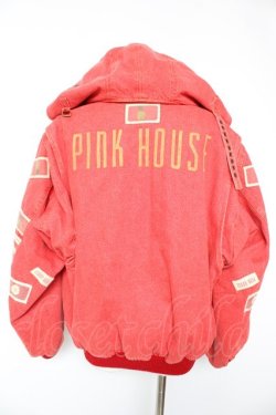 画像2: PINK HOUSE / パイナップルワッペンブルゾン  赤 Y-25-12-23-139-LO-CO-SZ-ZY