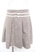 MILK / ツイードスカート  ブラウン Y-25-12-23-150-ML-SK-SZ-ZY