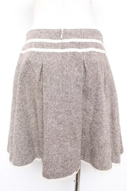 画像2: MILK / ツイードスカート  ブラウン Y-25-12-23-150-ML-SK-SZ-ZY