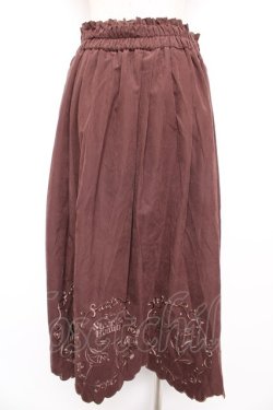 画像2: axes femme / 眠れる森の美女/スカート M チャ Y-25-12-23-151-AX-SK-SZ-ZY