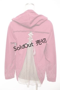 画像2: axes femme / バックシャンパーカー M ワイン Y-25-12-23-034-AX-TO-SZ-ZS