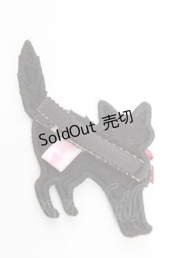 画像2: Angelic Pretty / Little Catクリップ  ブラック Y-25-12-25-052-AP-AC-SZ-ZY