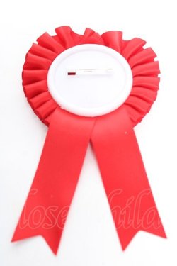 画像2: Angelic Pretty / Heartfulリリカルバニーロゼッタブローチ  レッド Y-25-12-25-057-AP-ZA-SZ-ZY