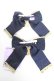 画像2: Angelic Pretty / MoonlightリボンクリップSet  ネイビー Y-25-12-25-060-AP-AC-SZ-ZY (2)