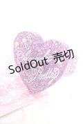 Angelic Pretty / Deco Heartリング  ラベンダー Y-25-12-25-007-AP-AC-SZ-ZY