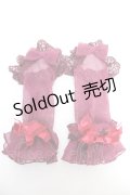 Angelic Pretty / Midnightレースグローブ  ワイン Y-25-12-25-072-AP-ZA-SZ-ZY