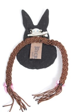 画像2: microcosm / kaiko三つ編み刺繍ブローチ   Y-25-12-25-075-PU-ZA-SZ-ZY