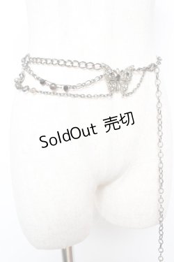 画像4: Ozz On / バタフライチェーンベルト  ガンメタ Y-25-12-25-076-OO-ZA-SZ-ZY