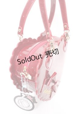 画像3: Snowdrop to Saint Maria / エナメルハートバッグ  ボルドー Y-25-12-25-080-LO-BG-SZ-ZY