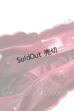 画像4: Snowdrop to Saint Maria / エナメルハートバッグ  ボルドー Y-25-12-25-080-LO-BG-SZ-ZY