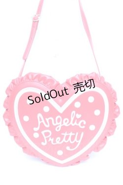 画像1: Angelic Pretty / ドットロゴハートショルダーバッグ  赤 Y-25-12-25-081-AP-BG-SZ-ZY