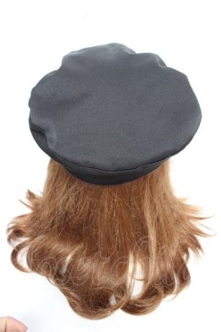 画像3: axes femme POETIQUE / ビット付きキャスケット 57.5cm 黒 Y-25-12-25-085-AX-AC-SZ-ZY