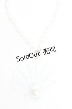 画像1: Angelic Pretty / Chateau d'ecumeネックレス  ホワイト Y-25-12-25-010-AP-AC-SZ-ZY