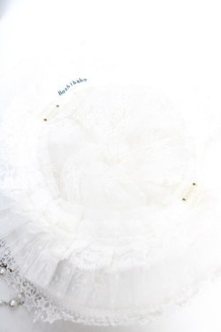 画像5: Hoshibako Works / サマーウィッチハット  ホワイト Y-25-12-25-086-LO-AC-SZ-ZY