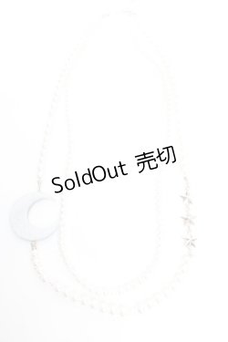 画像2: Angelic Pretty / Nighty Moonネックレス  シルバー Y-25-12-25-011-AP-AC-SZ-ZY