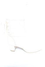 画像4: axes femme POETIQUE / レースアップストレッチブーツ L 生成り Y-25-12-25-097-AX-SH-SZ-ZTK034 (4)