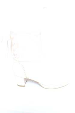 画像4: axes femme POETIQUE / レースアップストレッチブーツ L 生成り Y-25-12-25-097-AX-SH-SZ-ZY