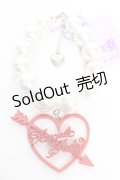 Angelic Pretty / Dolly Heartブレスレット  レッド Y-25-12-25-013-AP-AC-SZ-ZY
