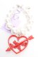 画像2: Angelic Pretty / Dolly Heartブレスレット  レッド Y-25-12-25-013-AP-AC-SZ-ZY (2)