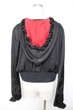 画像2: Angelic Pretty / Dolly Heartパーカ  黒 Y-25-12-25-116-AP-TO-SZ-ZY